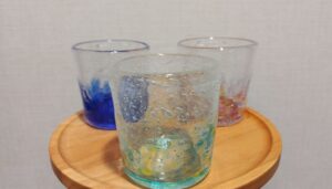 沖縄ガラスコップ